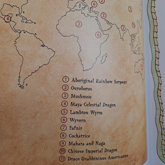 Autographed Dragon Drawing Book & Dragon Quest Fantasy Puzzle Book - Picture 6 of 12